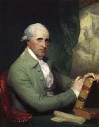 As painted by Gilbert Stuart, Benjamin West